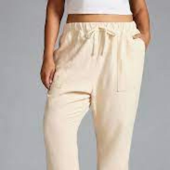 Brand New Pilcro Linen Drawstring Cropped Pants - Picture 4 of 15